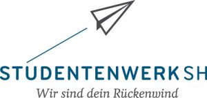 Der Flensburger Mehrwegbecher Studentenwerk SH Wir sind dein Rückenwind Logo