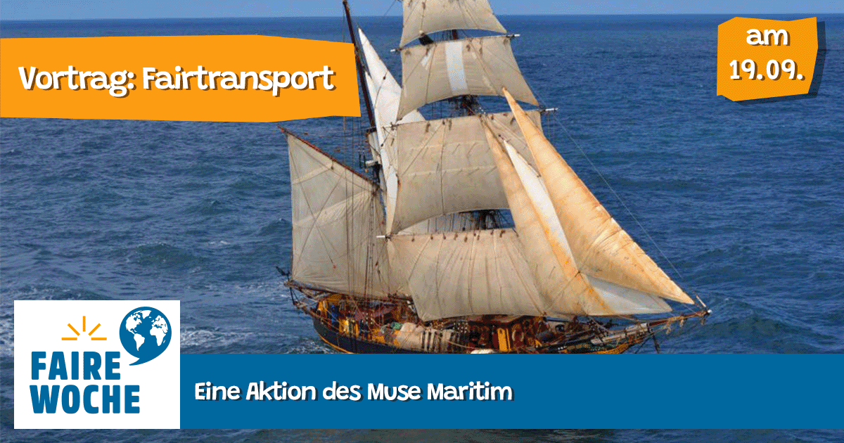 Faire Woche - Vortrag "Rum-Segeln und Schoko-Radeln - Fairtransport nach Flensburg" inkl. Rumtasting