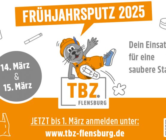 Poster zur TBZ Frühjahrsputz Müllsammelaktion