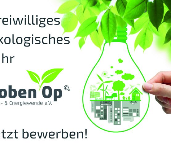 Poster Freiwilliges Ökologisches Jahr von BobenOp