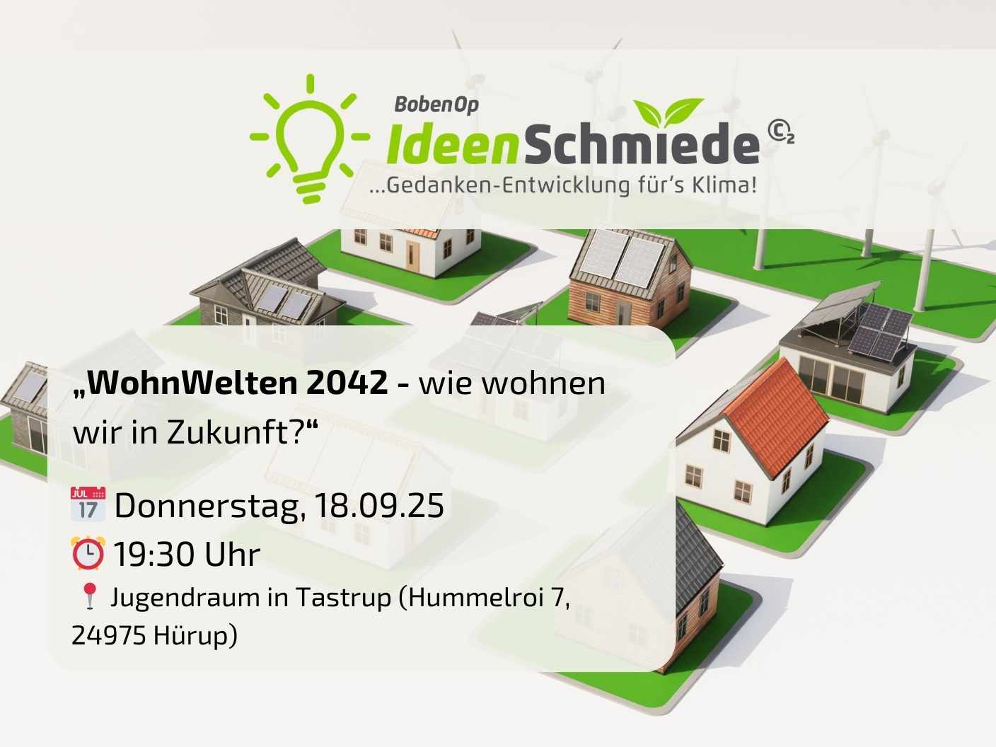 Ideenschmiede „WohnWelten 2042 – wie wohnen wir in Zukunft?“